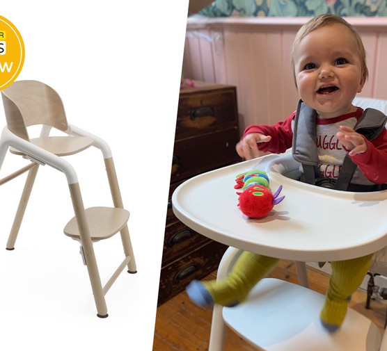 Header image Bugaboo Giraffe and child in highchair