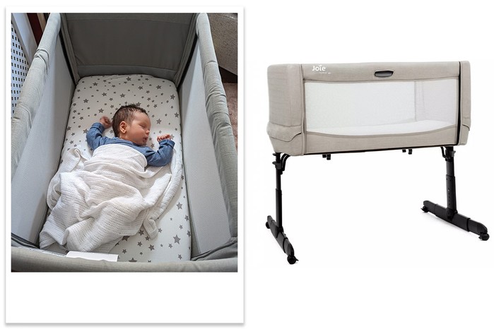 Joie Roomie GO product shot and tester picture