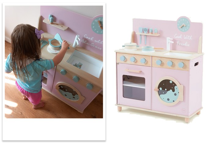 personalised-kitchen-tested-by-little-girl My 1st years personalised kitchen tested by a little girl