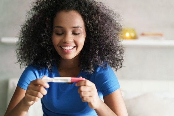 positive pregnancy test