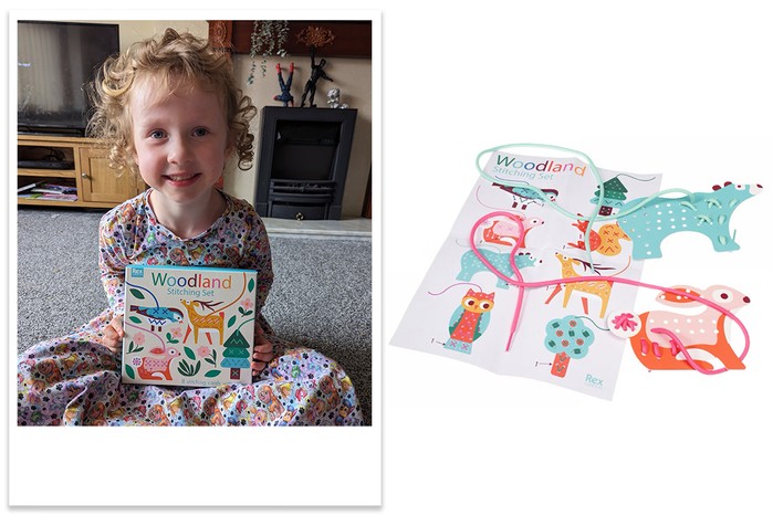 rex london woodland stitching set