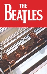 The Beatles album cover on a Yoto card