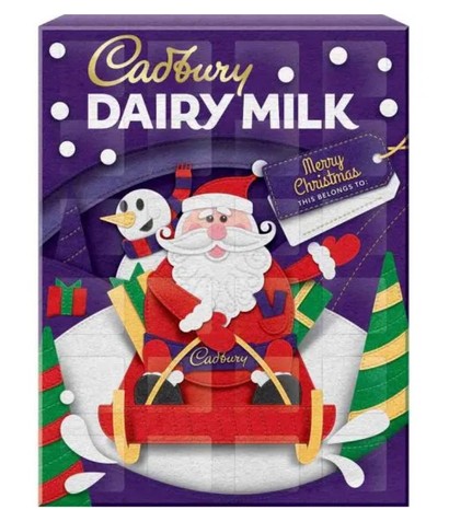 Cadbury advent calendar