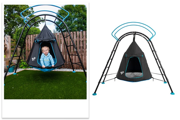 UFO den and climbing frame UFO den and climbing frame