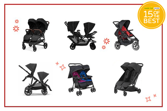 15 of the best double pushchairs with 6 product shots