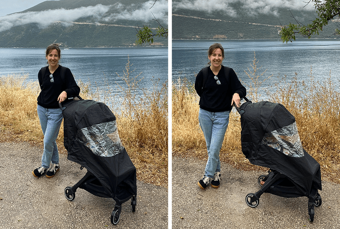 2 pictures of reviewer with Silver Cross Clic 2 pushchair 2 pictures of reviewer with Silver Cross Clic 2 pushchair