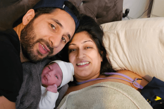 aarti and baby birth story