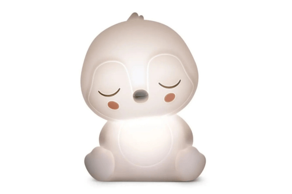 White glowing penguin night light Tonie