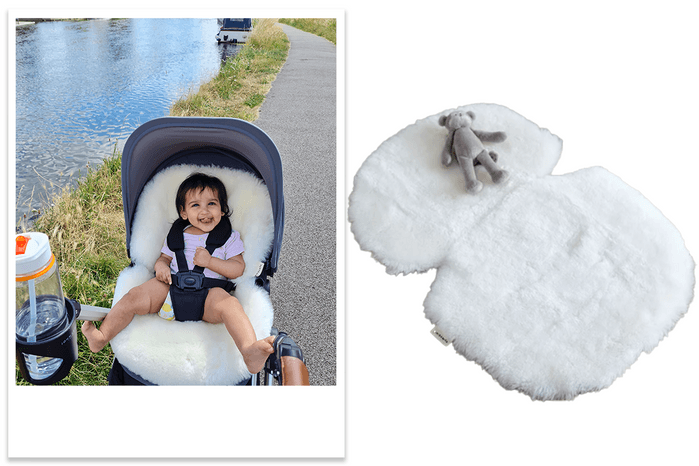 BINIBAMA Pram liner tested with baby BINIBAMA Pram liner tested with babyBINIBAMA Pram liner tested with baby