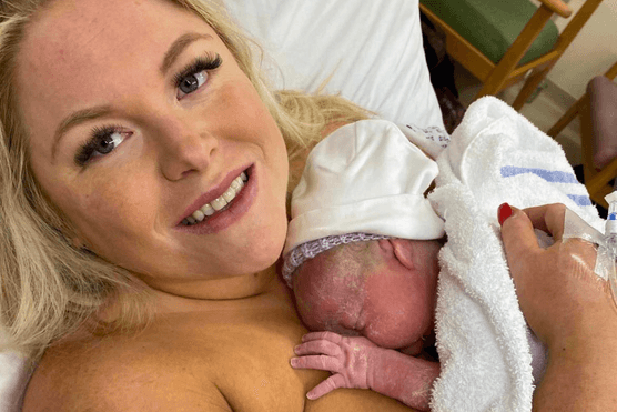 hannah and baby georgiana