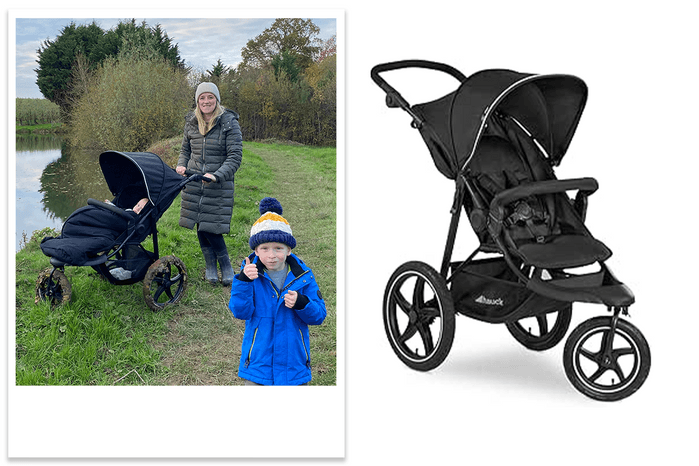 Hauck Runner 2 product shot and tester picture Hauck Runner 2 product shot and tester picture