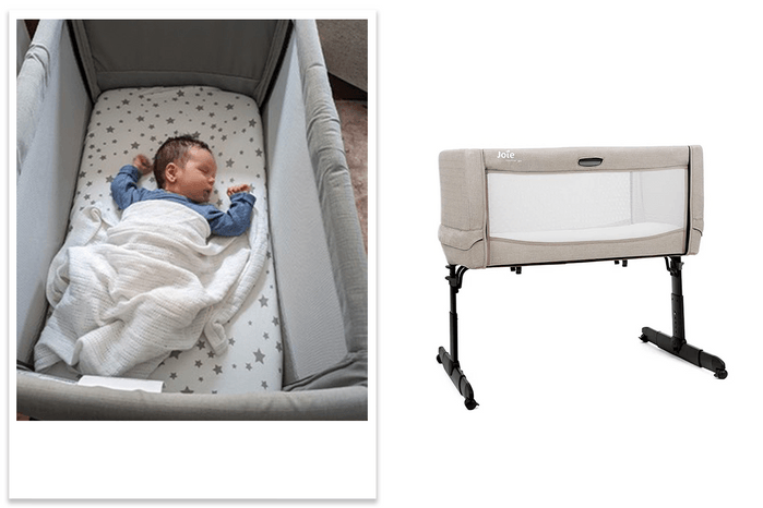 Joie Roomie Go Travel Bedside Crib - Tester Image