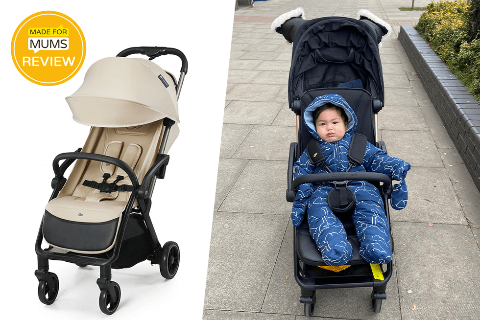 Kinderkraft Apino pushchair review product shot and tester picture Kinderkraft Apino pushchair review product shot and tester picture