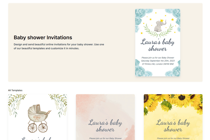 MyCrib invitations MyCrib Invitations Feature