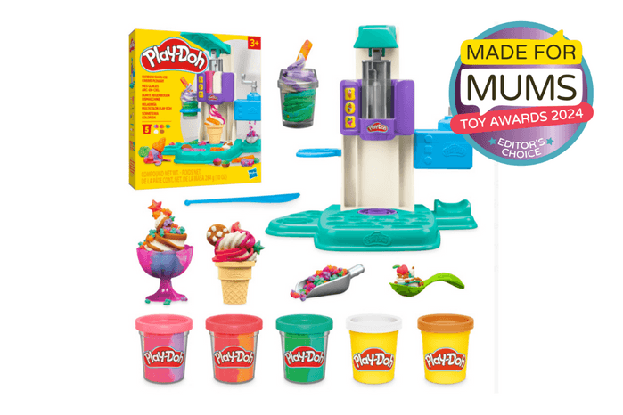 Play-Doh Rainbow Swirl Ice Cream Playset Best Classic Toy MFM Toy Awards 2024 Play-Doh Rainbow Swirl Ice Cream Playset Best Classic Toy MFM Toy Awards 2024